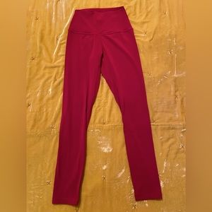 Born Primitive Inspire Leggings (Cranberry) Small